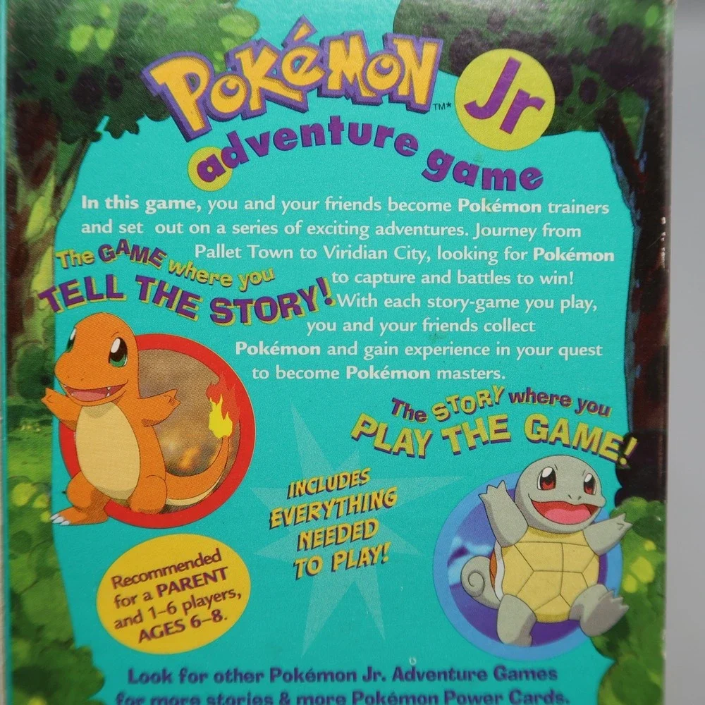 Pokémon Jr Adventure Game Game contains 26 Pokémon Power Cards 47 Hit Tokens